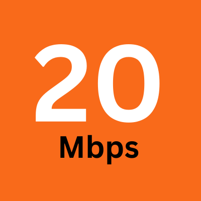 20 Mbps
