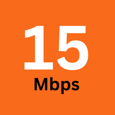 15 Mbps